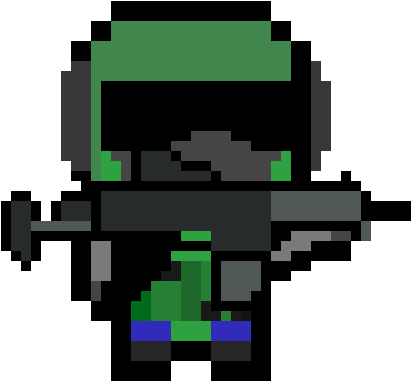Jager With Hk416c - Cool Bee Bee Swarm Simulator (450x380), Png Download