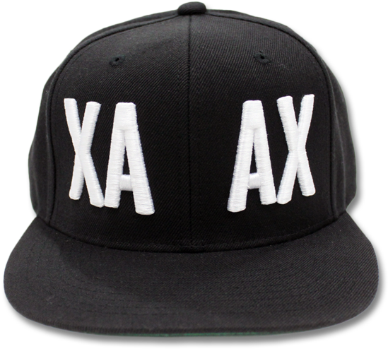 Xa Ax Embroidered Snapback Hat - Baseball Cap (600x600), Png Download
