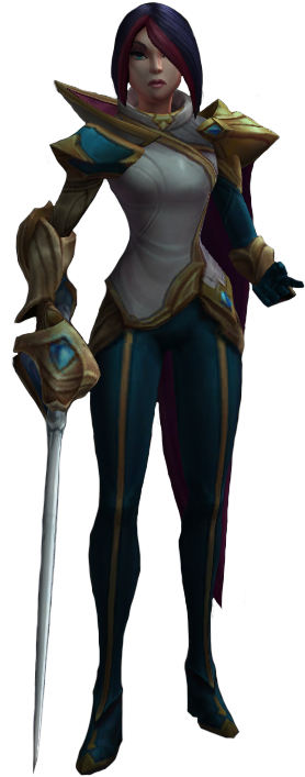 Fiora Png - Fiora Lol (350x730), Png Download