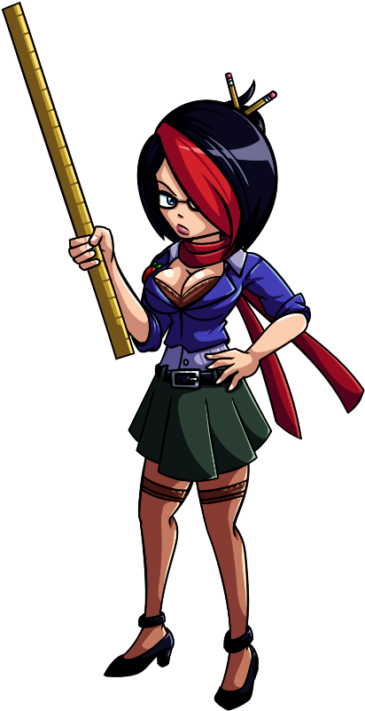 Officially Known As Headmistress Fiora - Teacher Fiora Png (500x850), Png Download