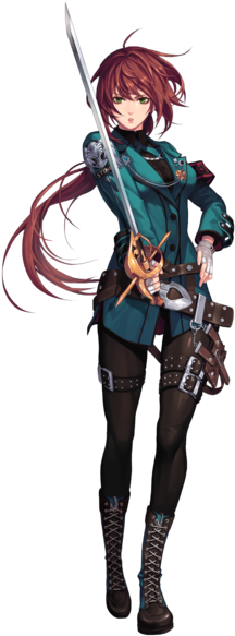 Lieutenant Fiora 1960 Gems One Must Preserve Their - Black Survival Fiora (267x600), Png Download