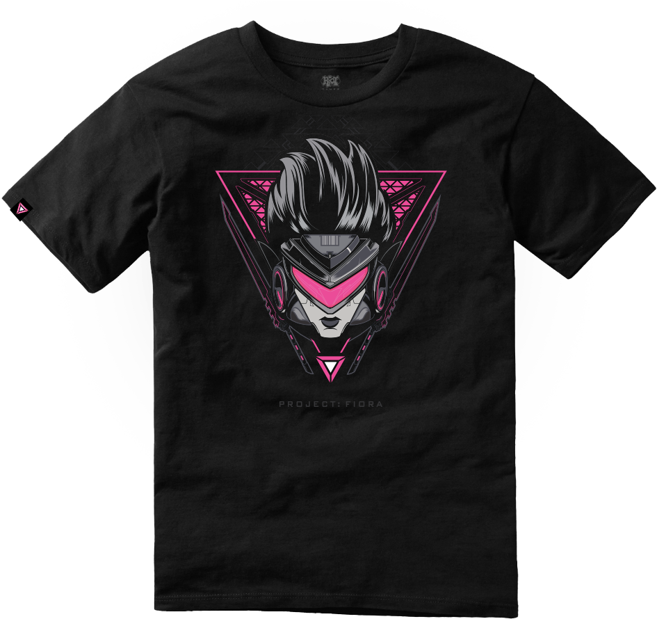 Fiora Tee - Project Ekko By Brandon Meier (1000x1000), Png Download