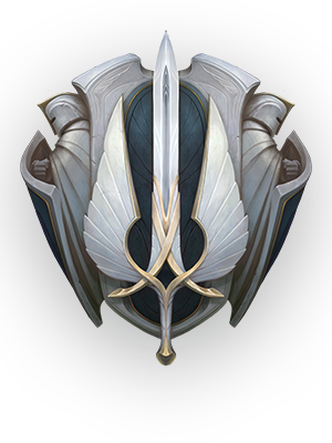 Demacia Detailed Crest - League Of Legends Demacia Icon (300x400), Png Download
