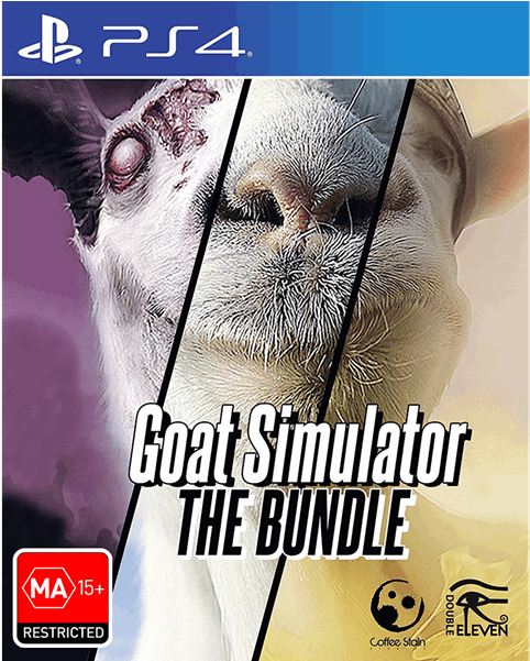 Goat Simulator The Bundle Ps4 (600x600), Png Download