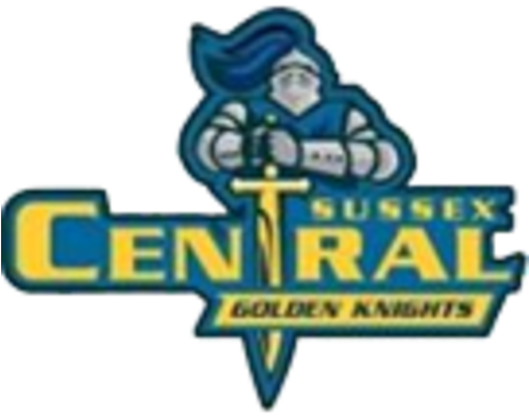 The Sussex Central Golden Knights Defeat The Smyrna - Sussex Central High School Logo (480x480), Png Download