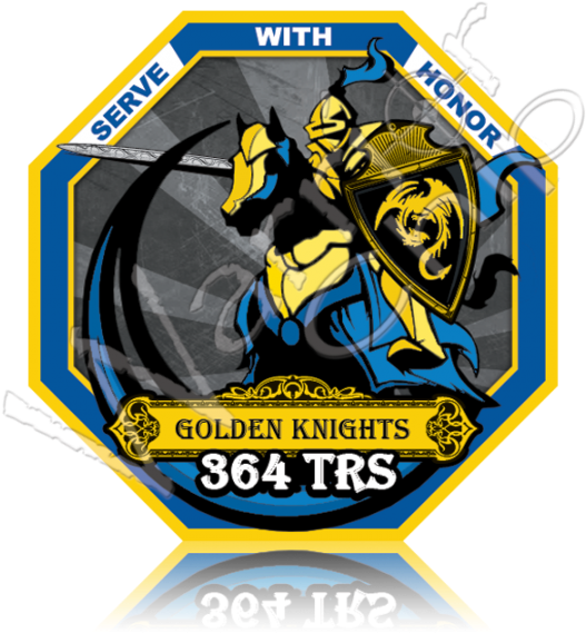 364 Trs Golden Knights - Knights Of St Andrew (540x600), Png Download