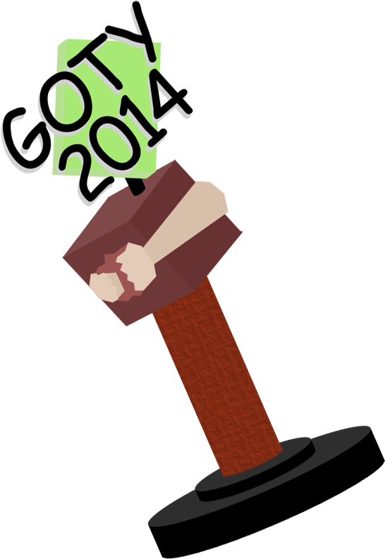 In Any Case, My Personal Goty For 2014 Was Goat Simulator - Illustration (546x793), Png Download