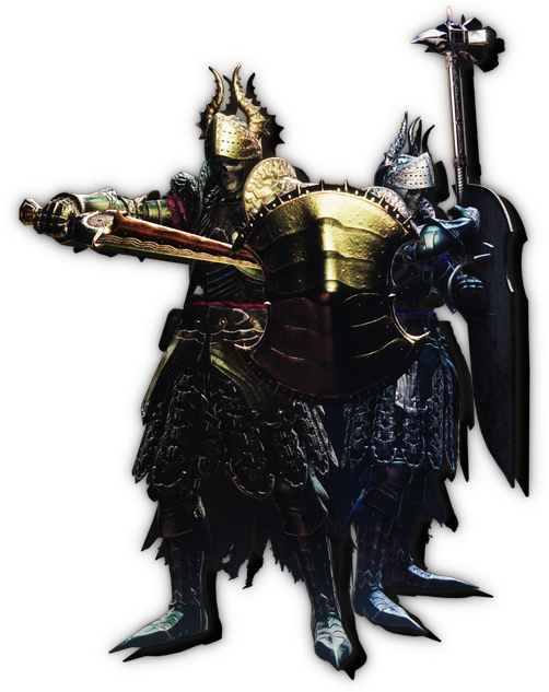 Golden Knight - Dragon's Dogma Dark Arisen Knight Armor (519x632), Png Download