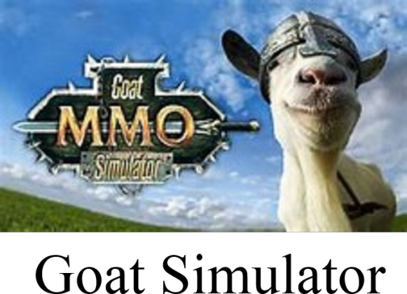 Bluza Goat Simulator Bluza Goat Simulator - Coffee Stain Studios Goat Simulator Pc (steam) (581x420), Png Download