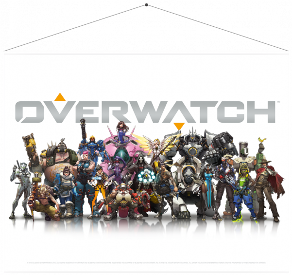 Plakat Overwatch Heroes - All Overwatch Characters 2018 (600x600), Png Download