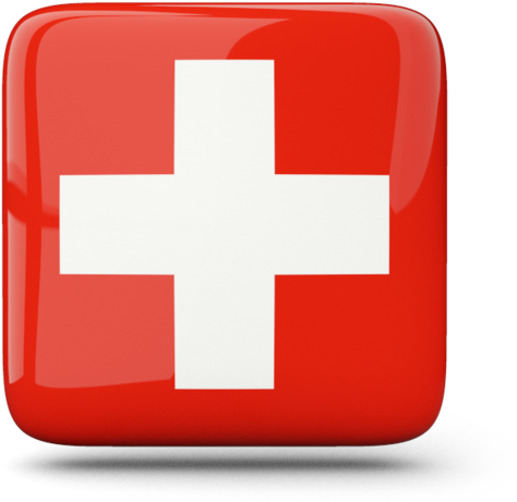 Switzerland Flag Png Transparent Images - Switzerland Flag Icon Square (640x480), Png Download