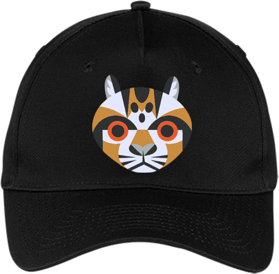 Ocelot Geometric Embroidered Five Panel Twill Cap Ocelot - Life's Too Short To Be A Leg Twill Cap (1155x1155), Png Download