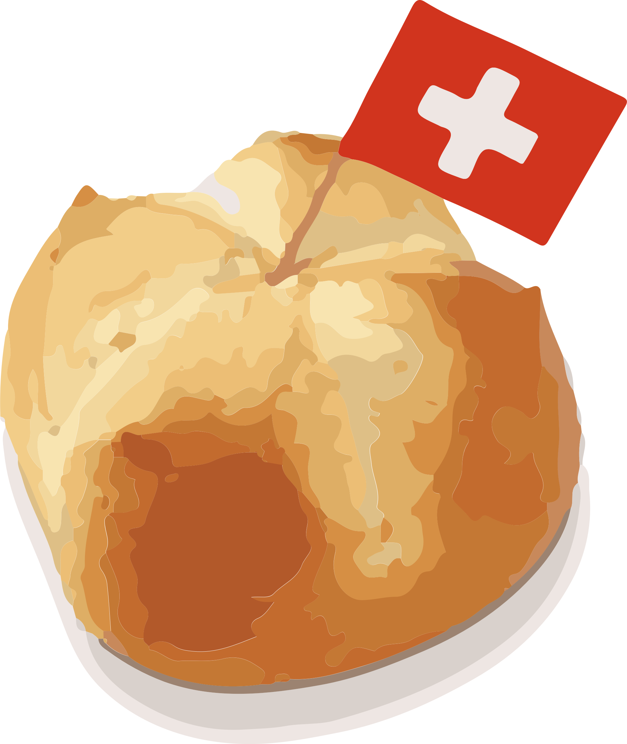 Big Image - Schweiz 1 August Becher (2022x2400), Png Download