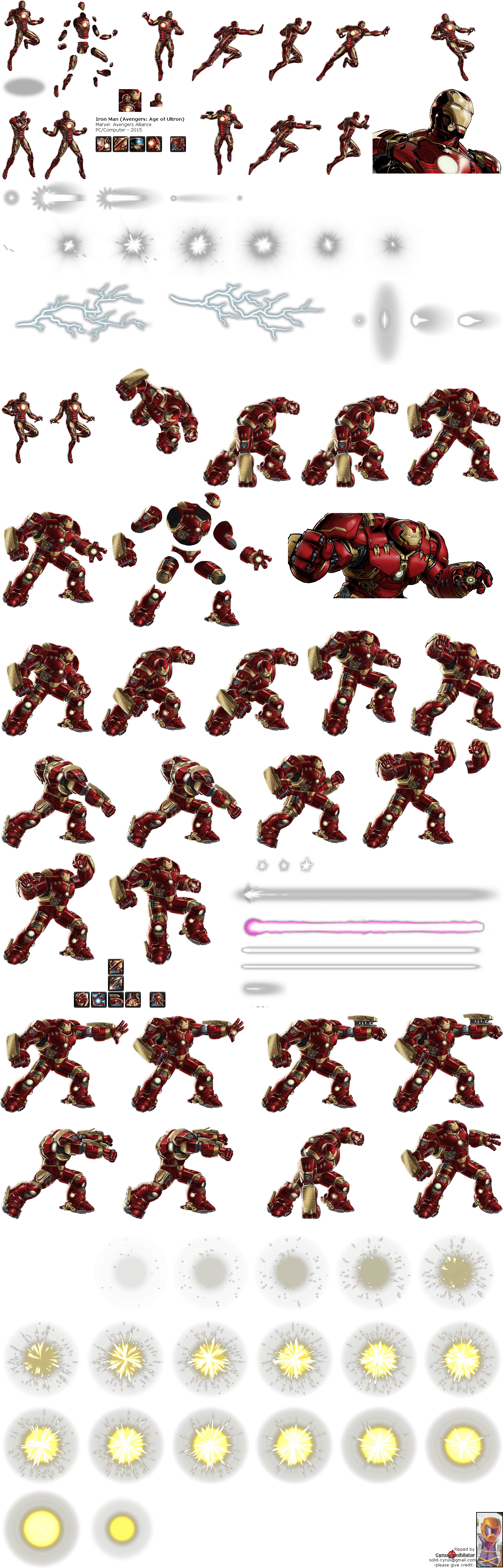 Click To View Full Size - Avengers Alliance Iron Man Png (1600x4965), Png Download
