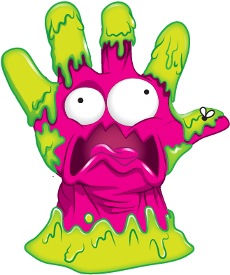 Sewer-glove - Grossery Gang Series 2 Sewer Glove (412x406), Png Download