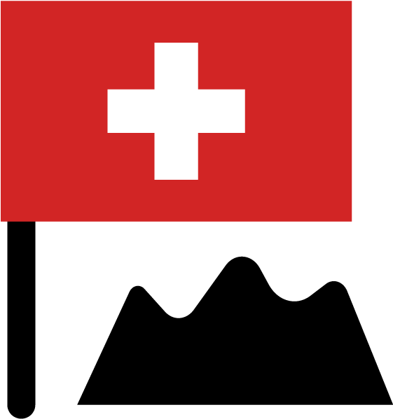 We Are Swiss Based - Cross (1594x1595), Png Download