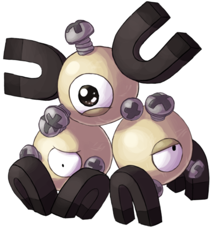 The Millennium Forums - Pokemon Magneton Fan Art (450x469), Png Download