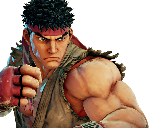 Ryu - Ryu Street Fighter (659x543), Png Download