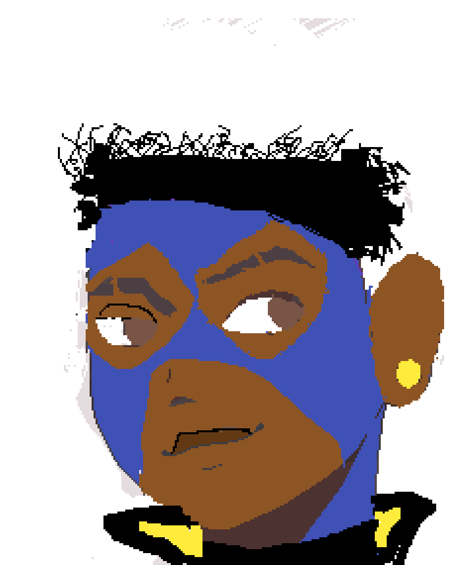 Static Shock - " - Illustration (1040x1160), Png Download