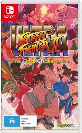 Rekindle Your Fighting Spirit At Home Or On The Go - Ultra Street Fighter Ii The Final Challengers China (500x453), Png Download