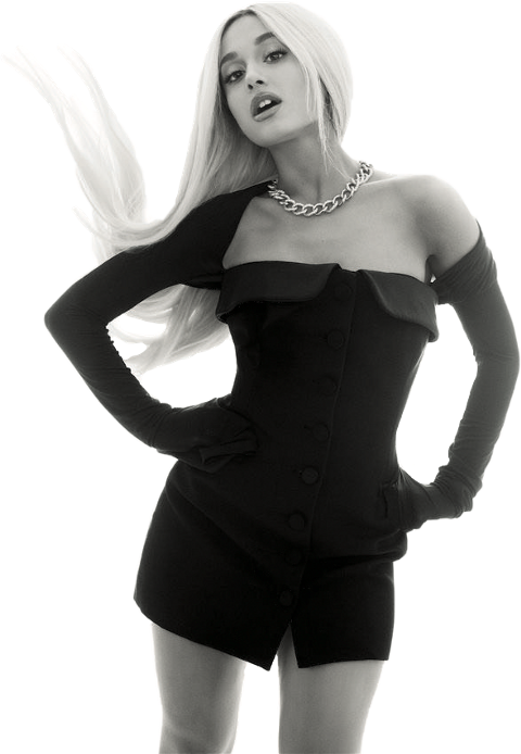Ariana Grande Elle Magazine 2018 (480x694), Png Download