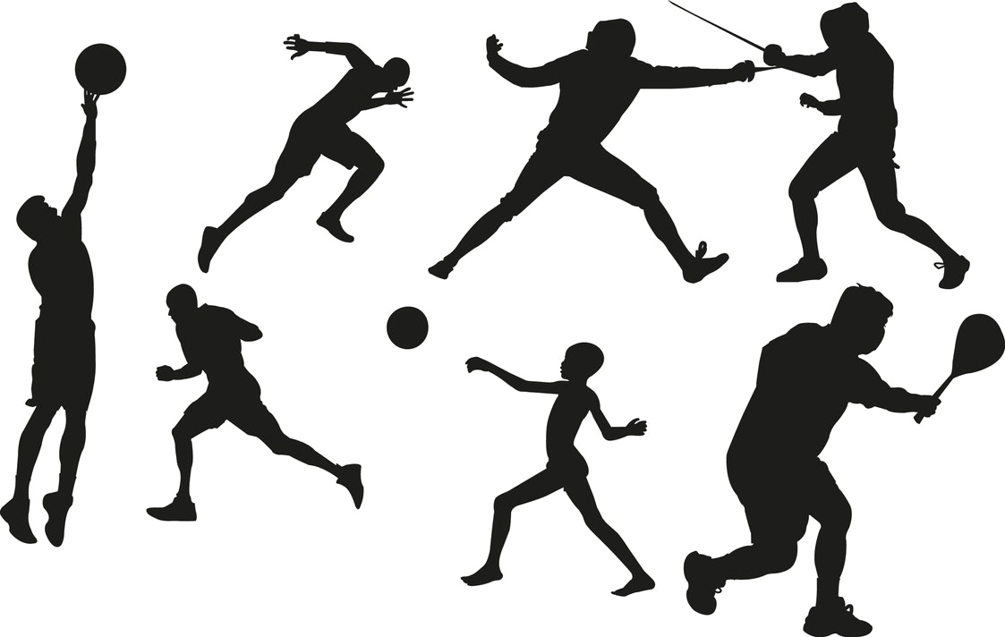 Sports Free Png Image - Sports Images Clip Art (1123x712), Png Download