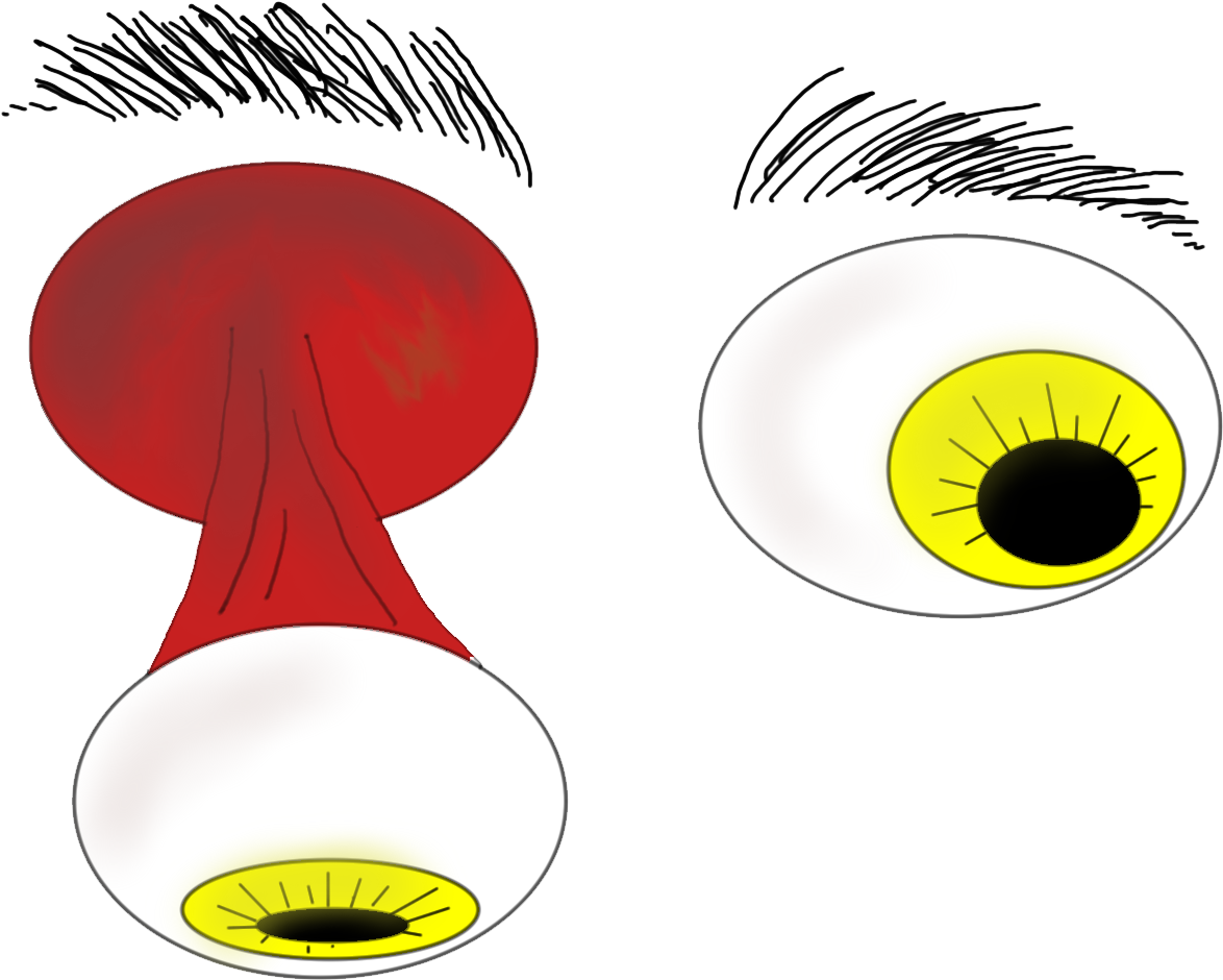 Zombie Eyes Used For The Site - Information (1600x980), Png Download