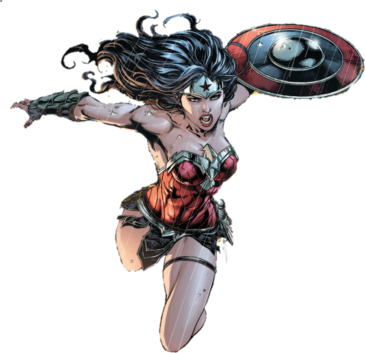 Wonder Woman Graphic Novel Reviews - Comics (746x729), Png Download
