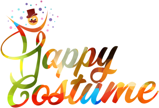 Happy Costume - Graphic Design (560x407), Png Download