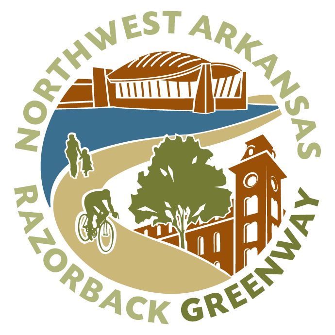 Razorback Greenway Trail Nwa Bike Trail Walking Trail - Razorback Regional Greenway (900x900), Png Download