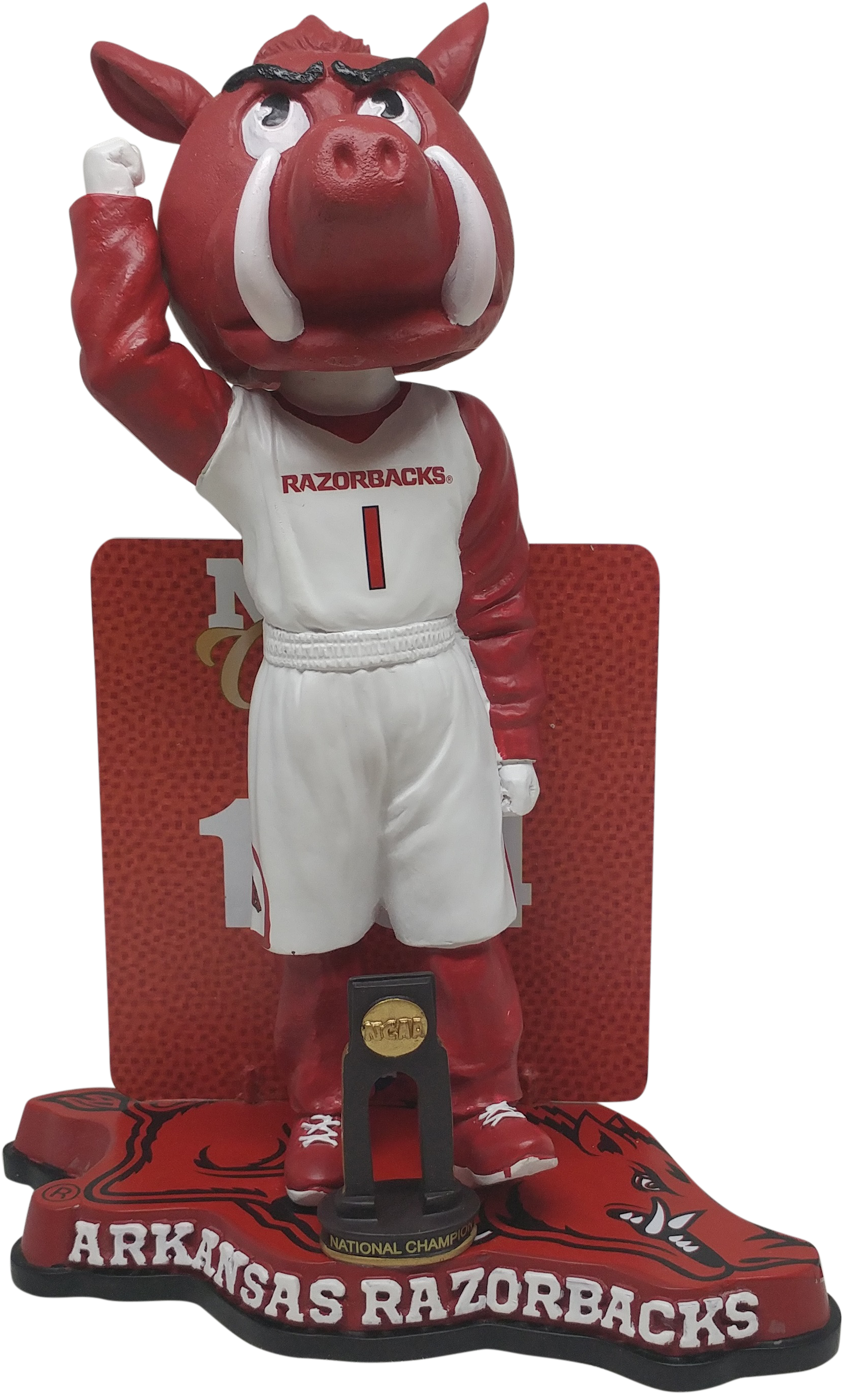 Big Red Arkansas Razorbacks Ncaa Men's Basketball Nat - Forever Collectibles Arkansas Razorbacks University (2217x2929), Png Download