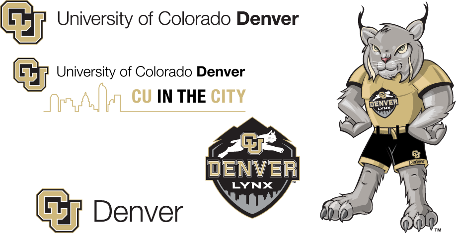 University Of Colorado Denver - Cu Denver Lynx (920x470), Png Download