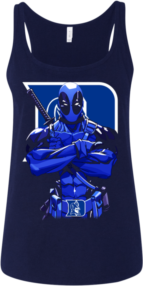 Load Image Into Gallery Viewer, Giants Deadpool Duke - 6488 Bella + Canvas Ladies' Relaxed Jersey Tank (1024x1024), Png Download