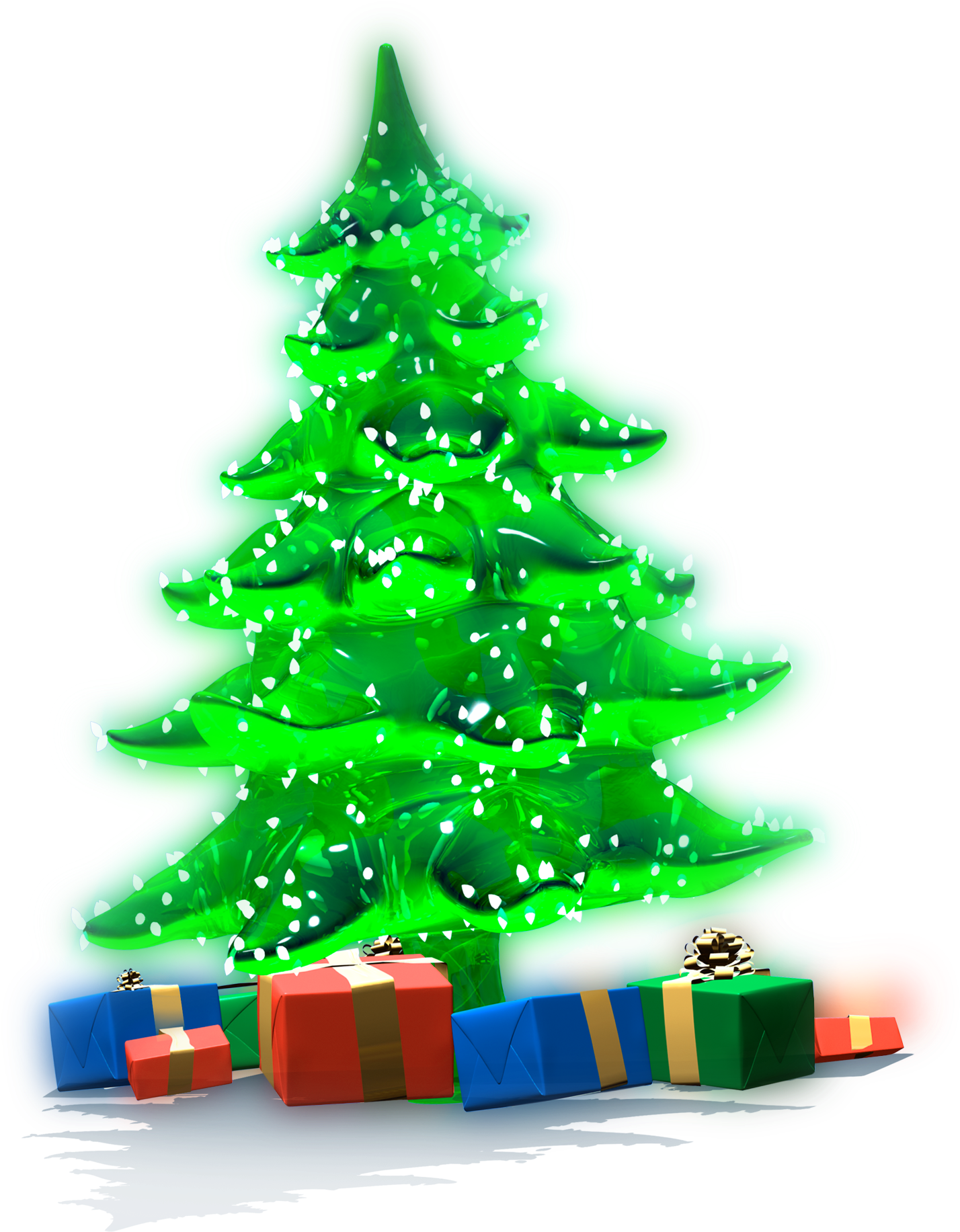 Christmas Tree And Presents Png Clip Art Library Download - Christmas Tree (1427x1847), Png Download