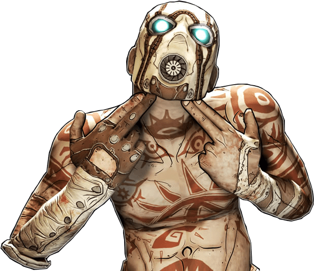 Borderlands 3 Is Actually A Thing - Psycho Borderlands 2 (711x599), Png Download