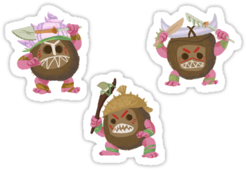 Kakamora Moana, Moana Disney, Moana Boat, Disney Princess, - Kakamora Moana Para Imprimir (375x360), Png Download