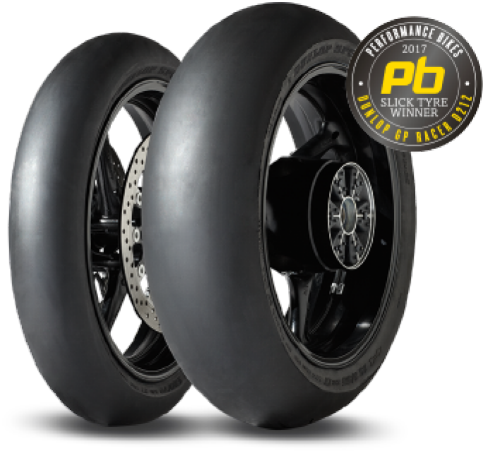 Dunlop Test Winning Gp Racer Slick D212 Tyre - Dunlop Gp Racer D212 Slick (767x657), Png Download