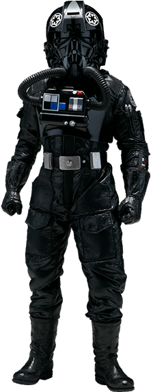 Tie Fighter Pilot 1/6th Scale Action Figure - Sideshow Tie Pilot (exclusive) (600x600), Png Download
