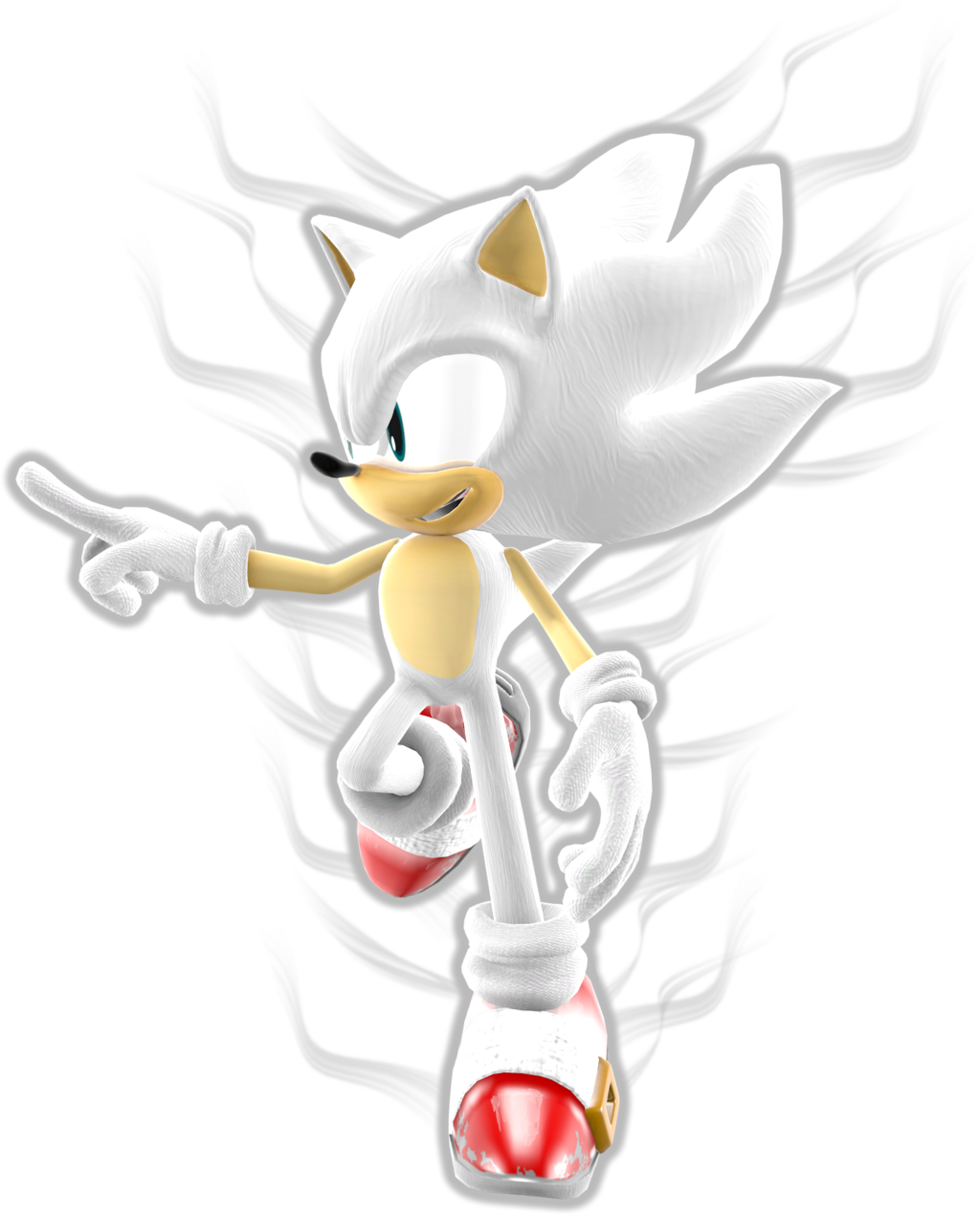 Sonic The Hedgehog Super Hyper (1024x1270), Png Download