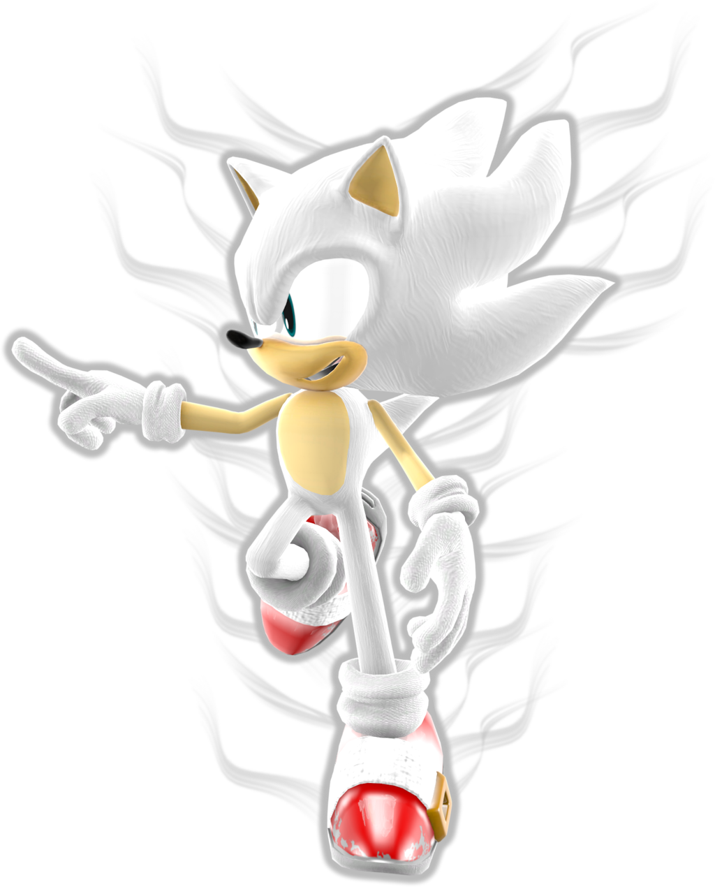 Super Hyper Sonic 3 Glow - Super Hyper Sonic - Free Transparent PNG  Download - PNGkey