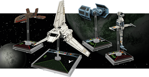 Star Wars X-wing Miniatures Expansion Iii Ships Picture - Star Wars X Wing Miniatures Empire (600x311), Png Download