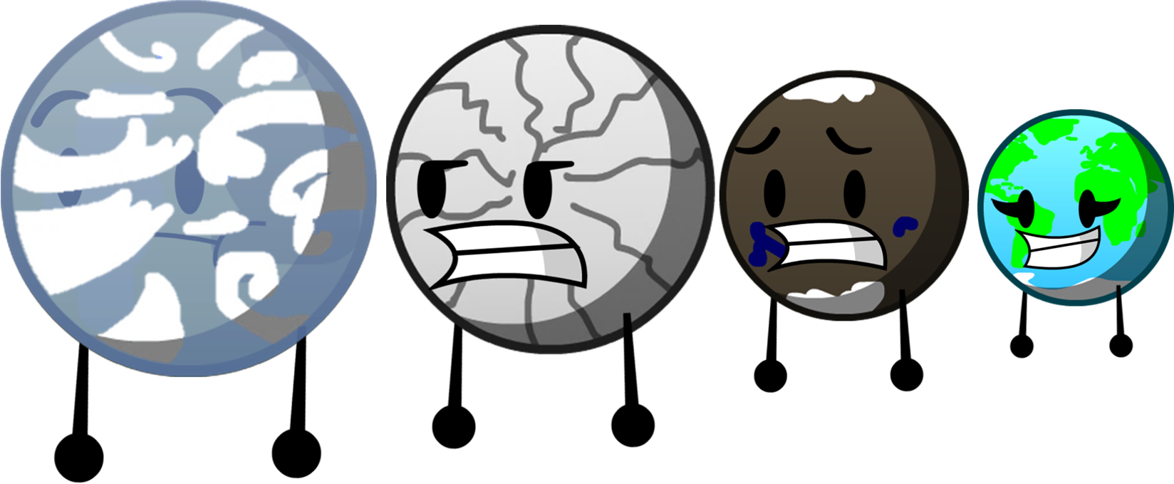 Comparison Of Planet Sizes (1648x679), Png Download