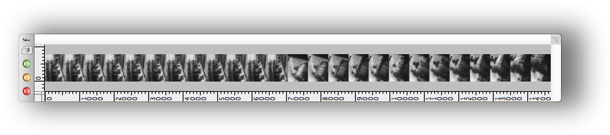 The Finished Filmstrip - Monochrome (900x212), Png Download