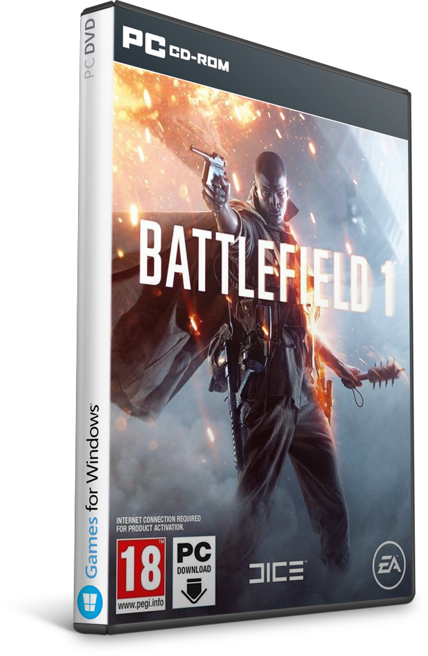 Battlefield 1-cpy - Electronic Arts Battlefield 1 (620x950), Png Download