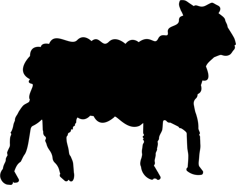 Png File - Animals Silhouette Icon Png (981x770), Png Download