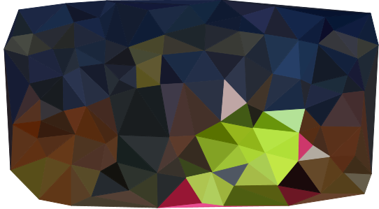 Less Points - Triangle (542x299), Png Download
