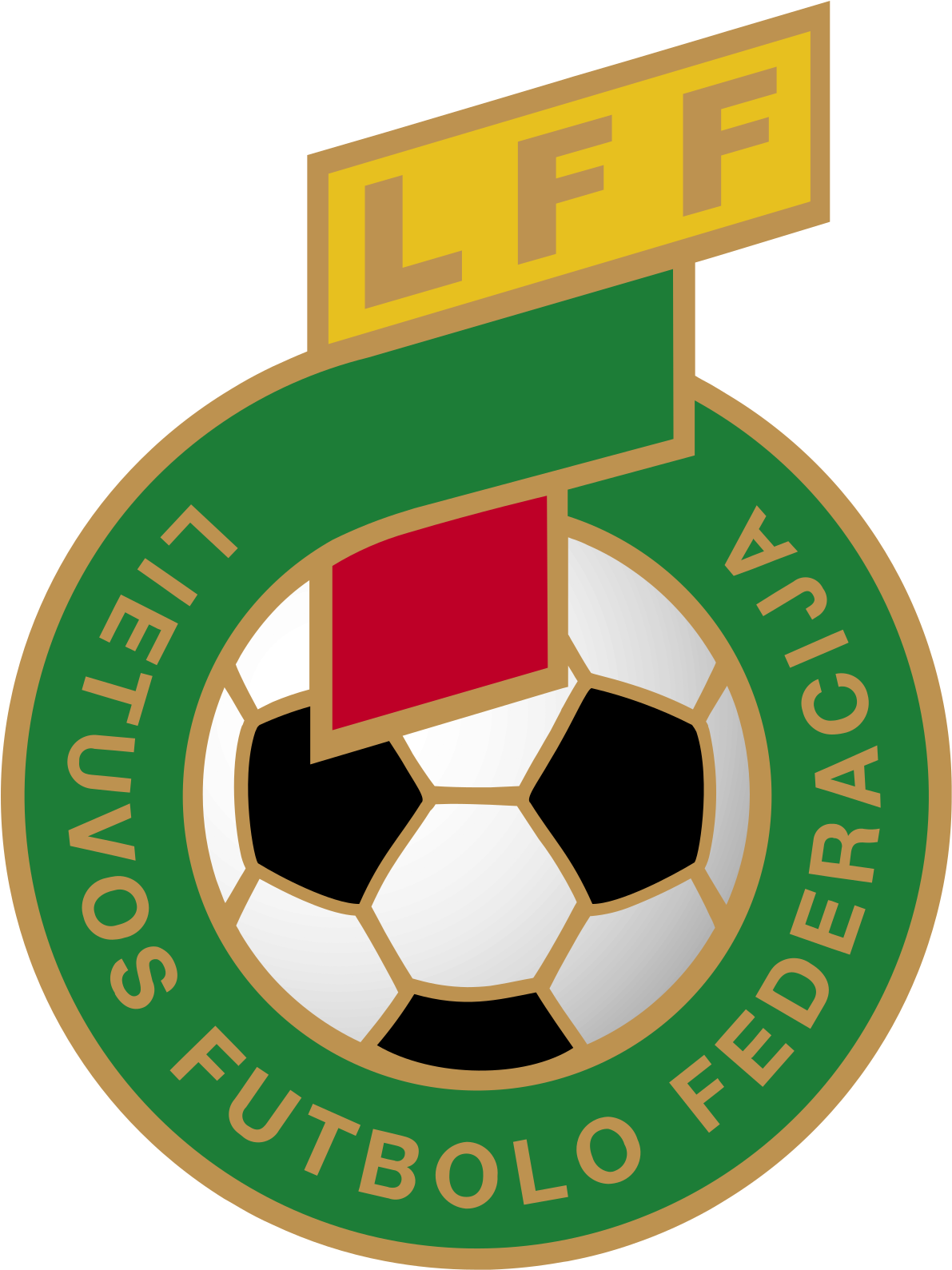 Lithuania Football Federation (1200x1600), Png Download