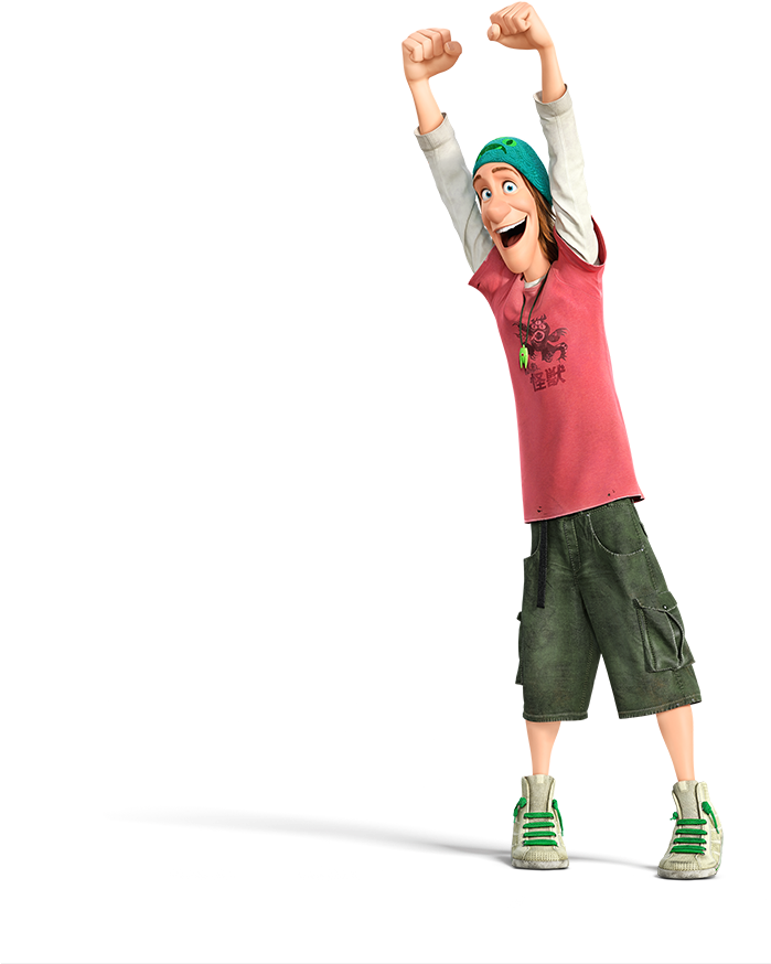 Visit The Official Site For Disney's Big Hero 6 To - Big Hero 6 Fred Png (1140x880), Png Download