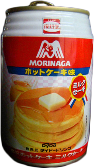 “canned Pancake Milkshake ” - Morinaga Hot Cake Mix - 15.16 Oz (500x675), Png Download