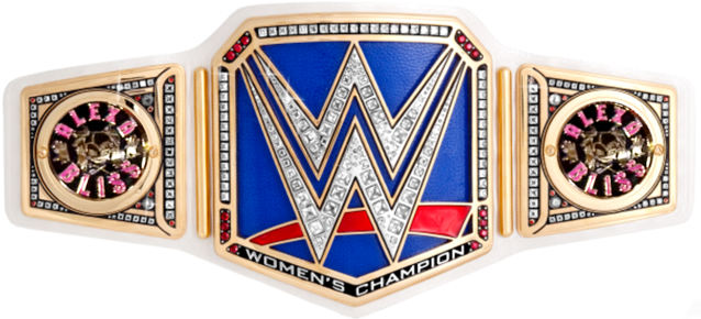 Alexa Bliss Sd Women's Championship Sideplates - Wwe Smackdown Women's Championship (640x298), Png Download